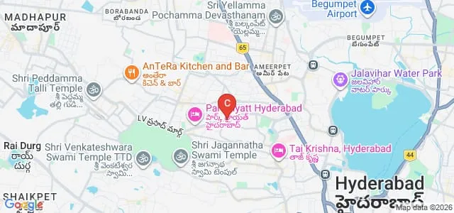 MJ College of Engineering and Technology, Hyderabad Map