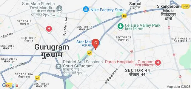 Bridge School of Management, Gurgaon Map