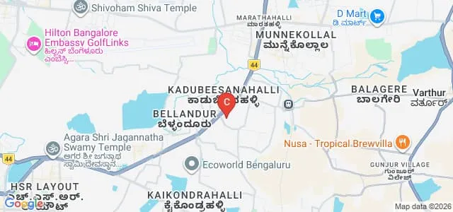 New Horizon College of Engineering, Bangalore Map