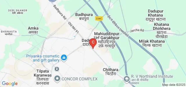 Mihir Bhoj College, Dadri Map