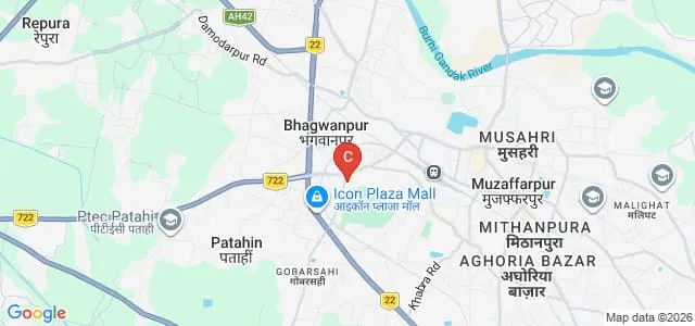 Bharti Shikshak Prashikshan Mahavidyalaya, Muzaffarpur Map