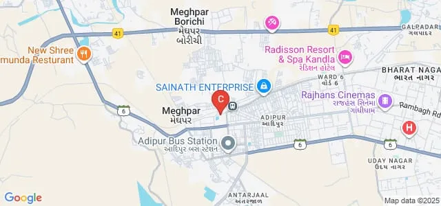 Tolani Motwane Institute of Management Studies, Adipur Map