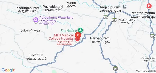 MES College of Nursing, Malappuram Map
