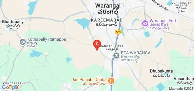 Ganapathy College of Engineering, Warangal Map