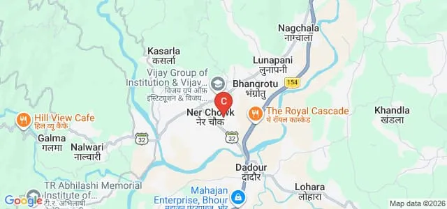 Abhilashi PG College of Education, Mandi Map