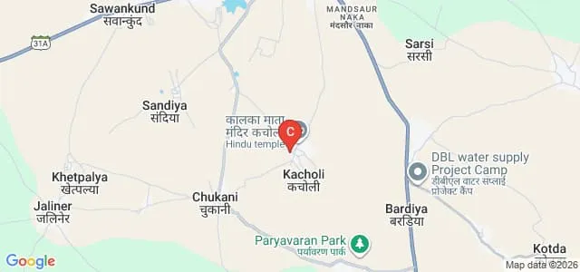 RBS Institute of Education, Neemuch Map