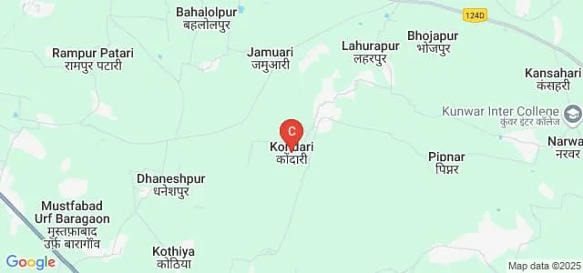 Shri Rajendra Singh Mahavidyalaya, Ghazipur Map