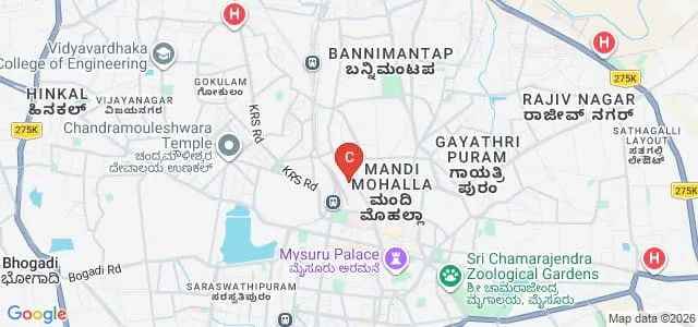 Vidyavardhaka First Grade College, Mysore Map