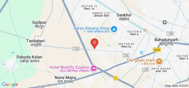 Faculty of Law, PDM University, Bahadurgarh Map