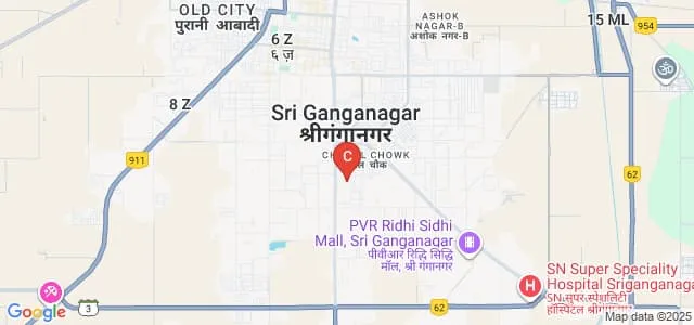 CMRB Government Polytechnic College, Sriganganagar Map