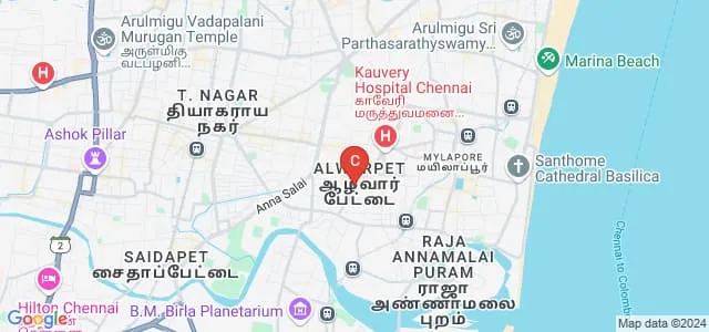Liberty Institute of Radiology and Paramedical Research Centre, Chennai Map
