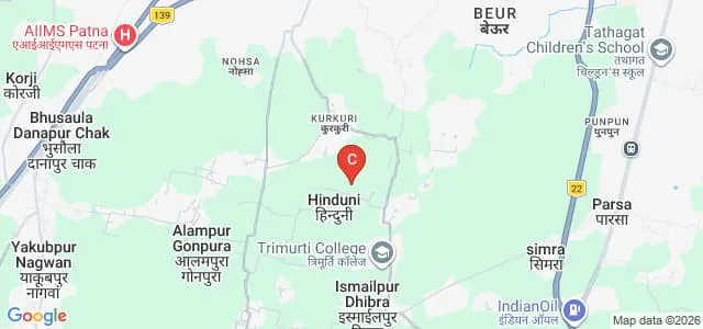 Bibi Aasia Begum Teachers Training College, Phulwarisharif Map