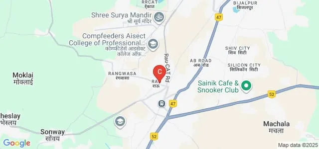 Government College, Rau, Indore Map