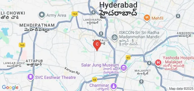 Deccan School of Pharmacy, Hyderabad Map