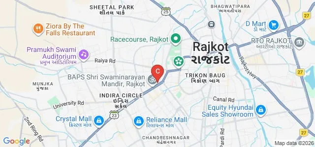 Matushri Virbaima Mahila Science and Home Science College, Rajkot Map