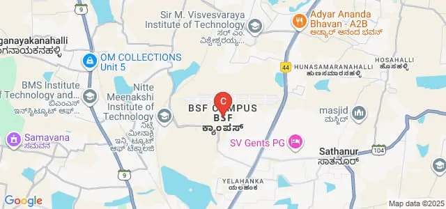 T A Pai Management Institute, Bengaluru Map