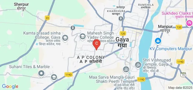 Surendra Prasad Yadav College, Gaya Map