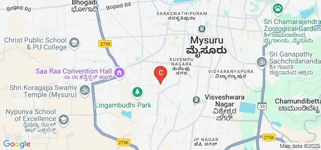 Government First Grade College, Kuvempu Nagara Map