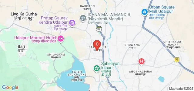 Mantram Teacher's Training College, Udaipur Map