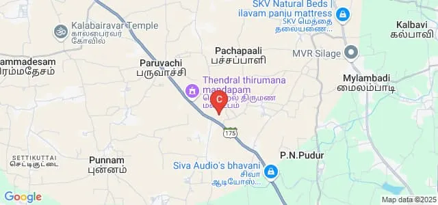 Aishwarya College of Engineering and Technology, Erode Map