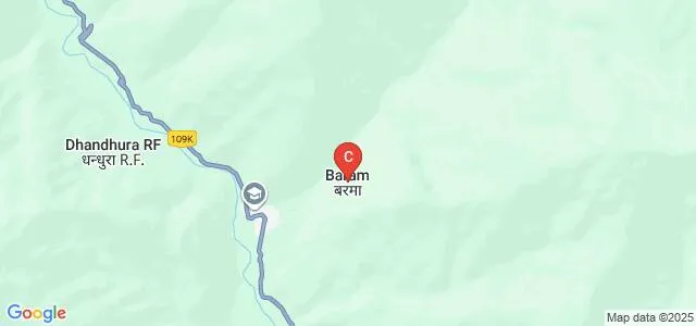 Government Polytechnic Baram, Pithoragarh Map