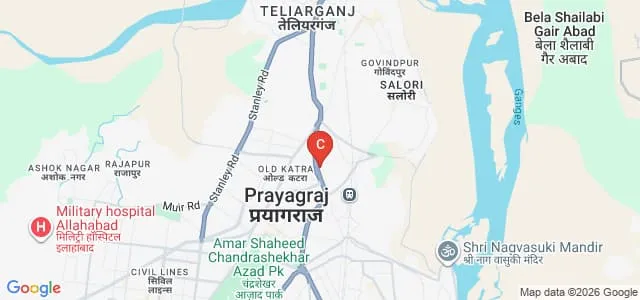 Faculty of Law University of Allahabad, Allahabad Map