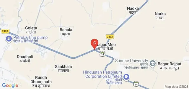 Children's Academy College of Education, Alwar Map