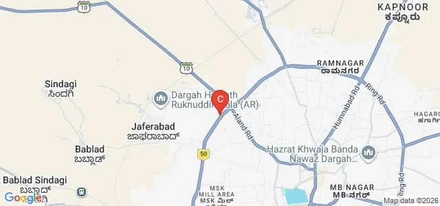 Taj College of Education, Kalaburagi Map