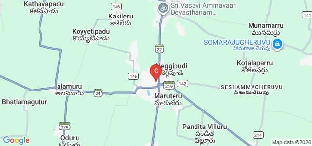 Agricultural Polytechnic, Maruteru Map