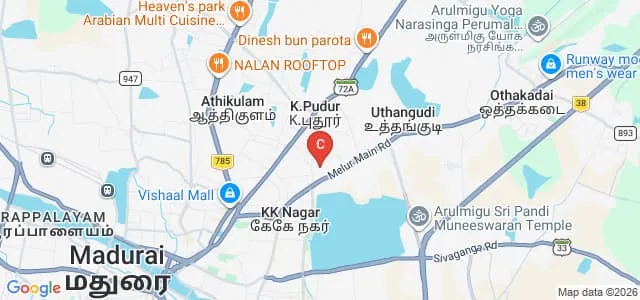 Anna University Regional Campus, Madurai Map