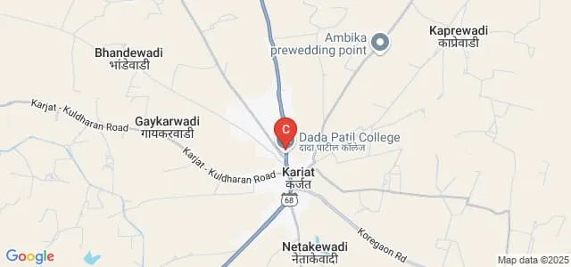 Dada Patil Mahavidyalaya, Karjat Map