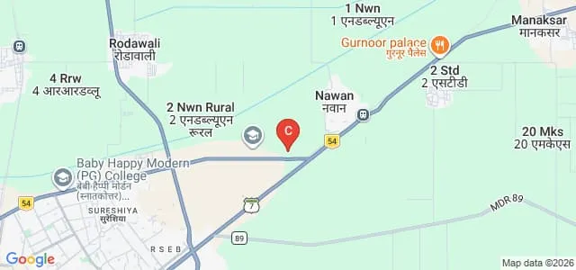 Karuna Teacher's Training Mahila College, Hanumangarh Map