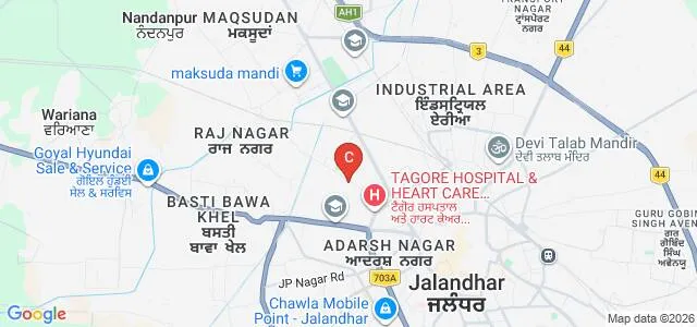 Lala Lajpat Rai Institute of Management and Technology, Jalandhar Map