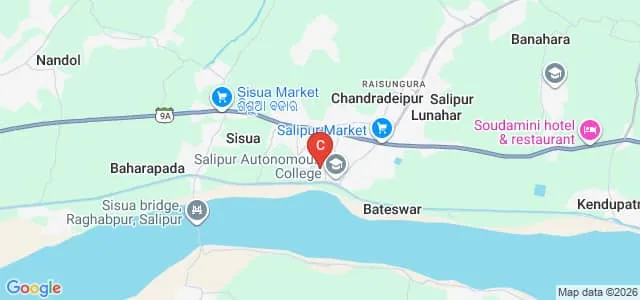 Institute of Pharmacy and Technology, Salipur Map