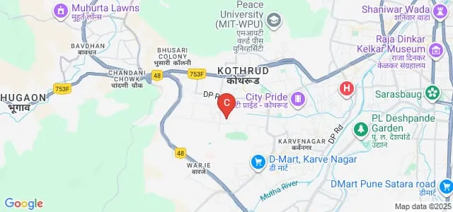 Indian Statistical Institute, Pune Map