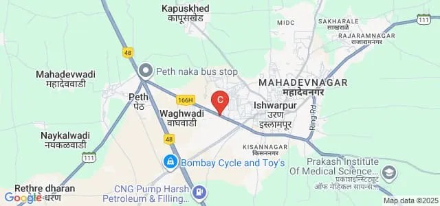 Prof Dr N D Patil Law College, Sangli Map