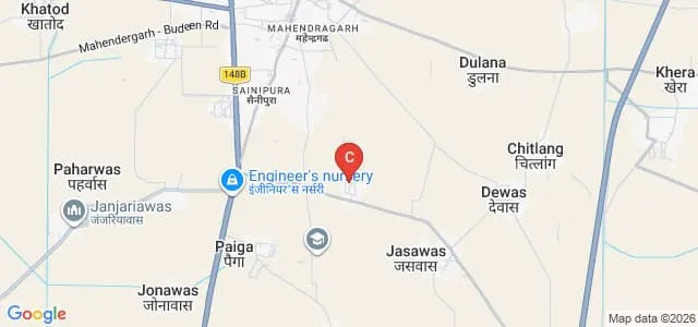 Bhartiya Polytechnic, Mahendergarh Map