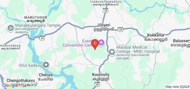 M-DIT Polytechnic College, Kozhikode Map