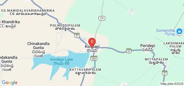 Sri Vivekananda BPEd College, Prakasam Map