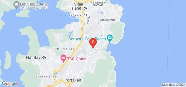Andaman College, Port Blair Map