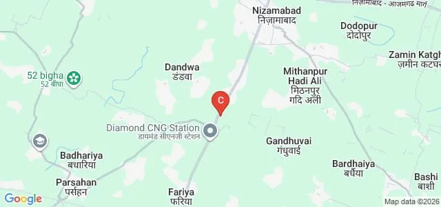Maa Buddha National Institute of Engineering and Technology, Azamgarh Map