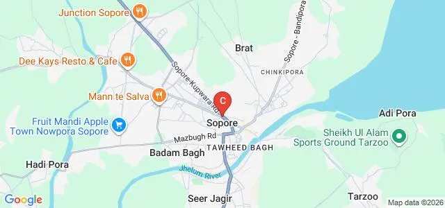 Ramzan Memorial College of Education, Srinagar Map