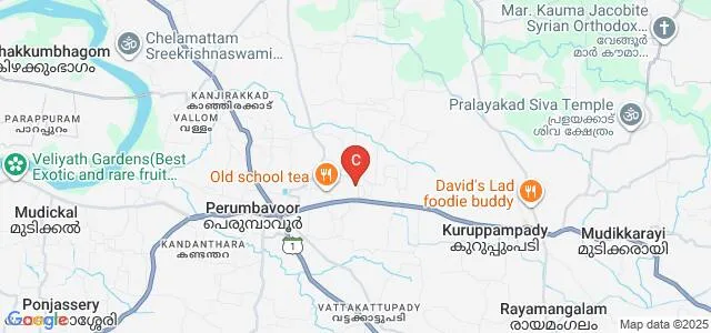 Marthoma College of Management and Technology, Perumbavoor Map