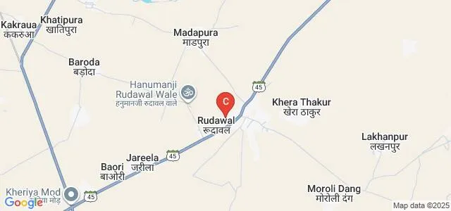 Radha Rani Kanya Mahavidhalay, Bharatpur Map