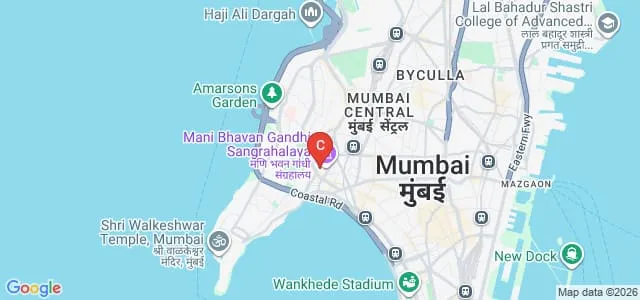Smt BM Ruia Girls' College, Mumbai Map