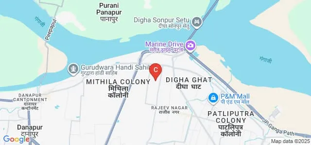 St Xavier's College of Management and Technology, Patna Map