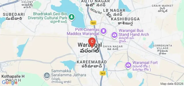 Government Ayurvedic College, Warangal Map