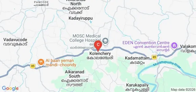 St Peter's College, Ernakulam Map