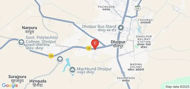 SN College of Science, Dholpur Map