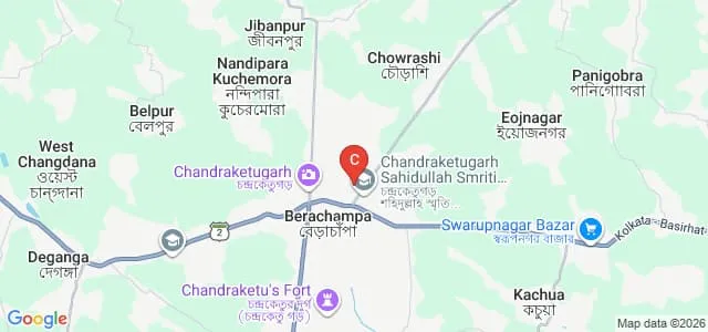 Apex Teachers Training College, North 24 Parganas Map